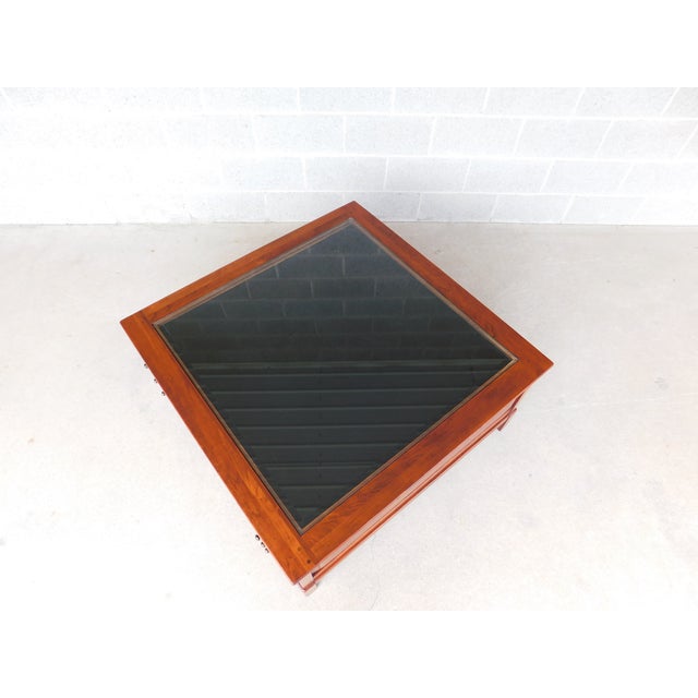 Lexington Bob Timberlake Showcase Cherry Cocktail Coffee Table 40" X 40" For Sale - Image 10 of 18