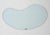 Mid Century Modern Kidney Shaped Glass Coffee Table With Cone Legs For Sale - Image 15 of 17