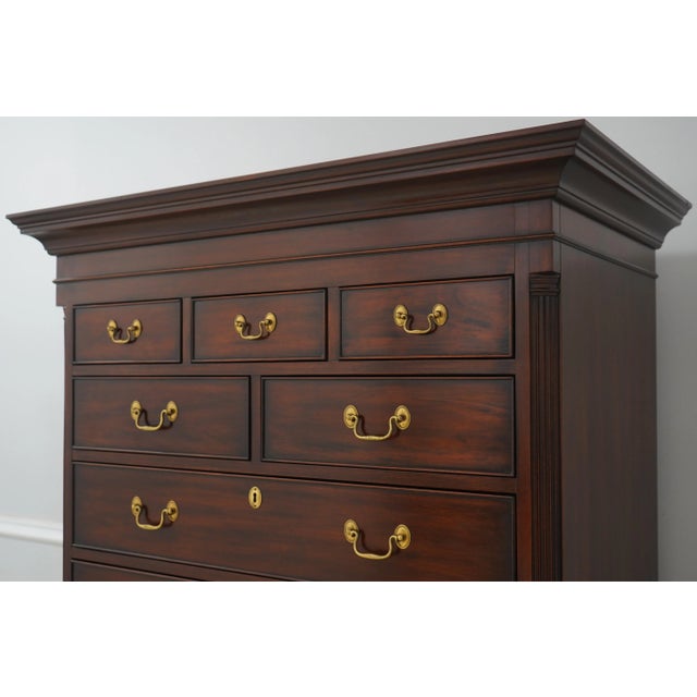 Henkel Harris Mahogany New Market High Chest For Sale In Philadelphia - Image 6 of 15