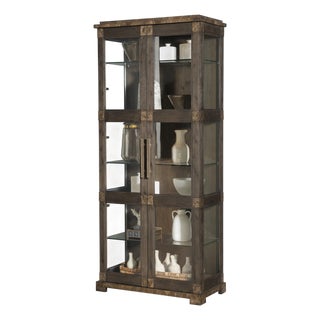 Century Furniture Monterey Display Cabinet - Dark For Sale