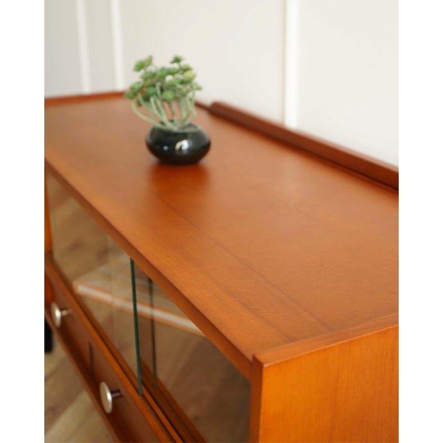 Brown Small Vintage TV Unit from Vilniaus Baldų Kombinatas, 1965 For Sale - Image 8 of 11