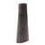 Mid-Century Modern Graphite Chiseled Metal Vase For Sale - Image 3 of 8