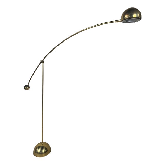 Vintage Floor Lamp from Hustadt Leuchten, 1980s For Sale