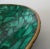 Vintage Italian Coved Malachite Stone & Bronze Rimmed Catchall, and/or Nut/Candy Decorative Bowl For Sale - Image 11 of 14