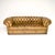 A smart and extremely well made antique deep buttoned leather Chesterfield sofa. This was made in England, it dates from...