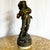 Bronze Vintage Bronze Sculpture of Boy on Marble Base For Sale - Image 8 of 8