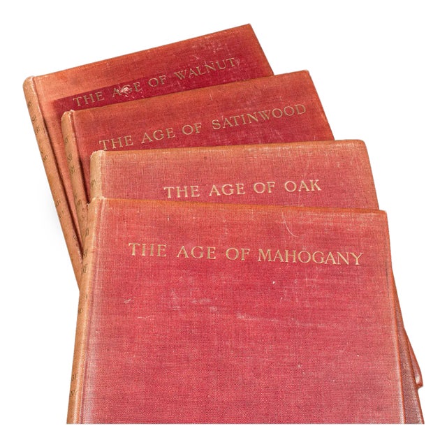 1908's 4vol Antique Reference Book Set For Sale