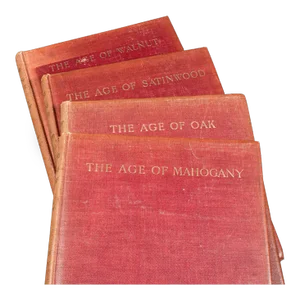 1908's 4vol Antique Reference Book Set