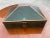 Vintage Pyramid Shaped Brass Trimmed Dresser Box. For Sale - Image 4 of 11
