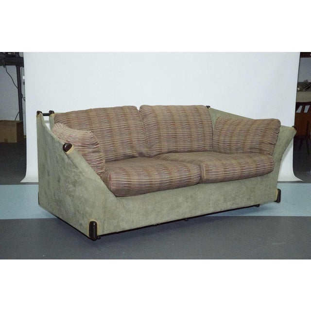 Italian Violoncello Love Seat by Piero De Martini for Cassina, Italy, 1970s For Sale - Image 15 of 15