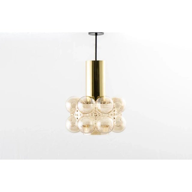 Mid-Century Modern Bubble Glass Ceiling Light by Helena Tynell and Heinrich Gantenbrink for Limburg, 1960s For Sale - Image 3 of 9