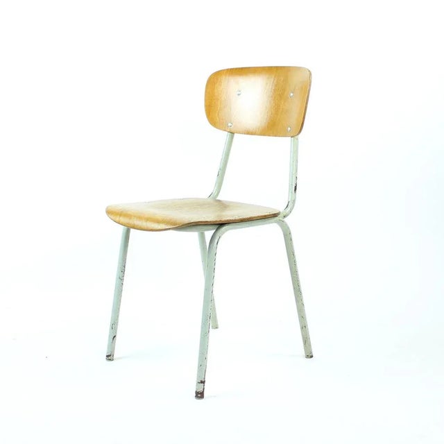 School Chair in Metal and Plywood from Kovona, Czechoslovakia, 1960s For Sale - Image 13 of 13