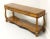 Transitional Gordon's Late 20th Century Oak Transitional Console Sofa Table For Sale - Image 3 of 13