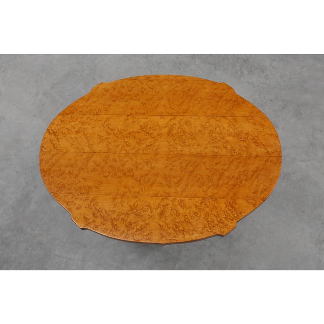 Black Art Deco Wooden Side Table, France, 1930s For Sale - Image 8 of 13