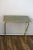 Mid-Century Green and Gold English Regency Design 1960s Tray Tables With Rolling Stand For Sale - Image 11 of 17