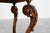 Napoleon III Style Carved Walnut Side Table with Bluestone Top, France, 1900s For Sale - Image 6 of 15
