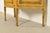 Italian Neoclassical Paint Decorated Demilune Console or Bar Cabinet For Sale - Image 10 of 14