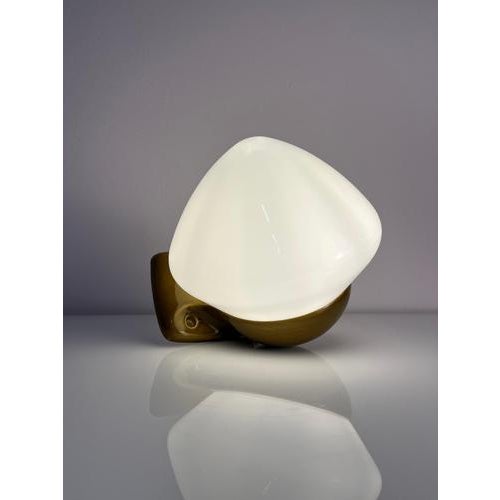 Model 6030 Wall Lamp in Olive by Sigvard Bernadotte for Ifö For Sale - Image 6 of 11