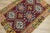 Burgundy 1980s Tribal Style Turkish Handmade Oushak Kilim Rug For Sale - Image 8 of 13