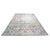 Turkish 21st Century Turkish Oushak Wool 9x13 Ivory, Blue & Gold Handmade Area Rug #1144087 For Sale - Image 3 of 10