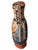 Mexican Folk Art Hand-Painted Owl and Floral Pottery Pitcher For Sale - Image 13 of 14