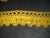 Textile French Large Yellow Silk Trim 5 Yards, Circa 1780 For Sale - Image 7 of 12