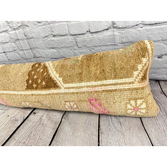 Vintage Pillow Case Turkish Rug Pillow Decorative Rug Pillow Dry cleaning only. PILLOW INSERT IS NOT INCLUDED