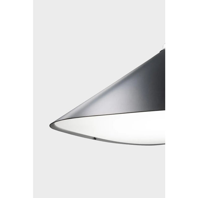 Daniel Becker 'Emily I' Pendant Lamp in Anthracite For Moss Objects. Designed by Berlin luminary Daniel Becker and...