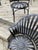 Metal Francois Carre Fan Back Garden Chairs - A Pair For Sale - Image 7 of 11