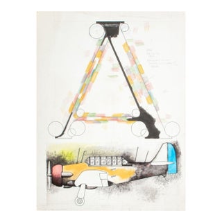 Capobianco "... A Is for Ascension" Mixed Media For Sale