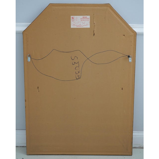 Gold Friedman Brothers Model 5303 Gold Frame Mirror For Sale - Image 8 of 9