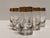 Murano Glass Medici Gold Rim Liquor Glass Set, 1970s, Set of 6 For Sale - Image 4 of 7