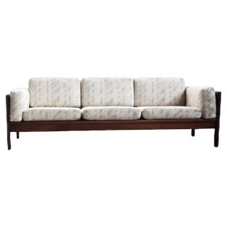 Postmodern Bastiano Sofa with Upholstered Cushions attributed to Tobia Scarpa for Knoll, 1960s For Sale