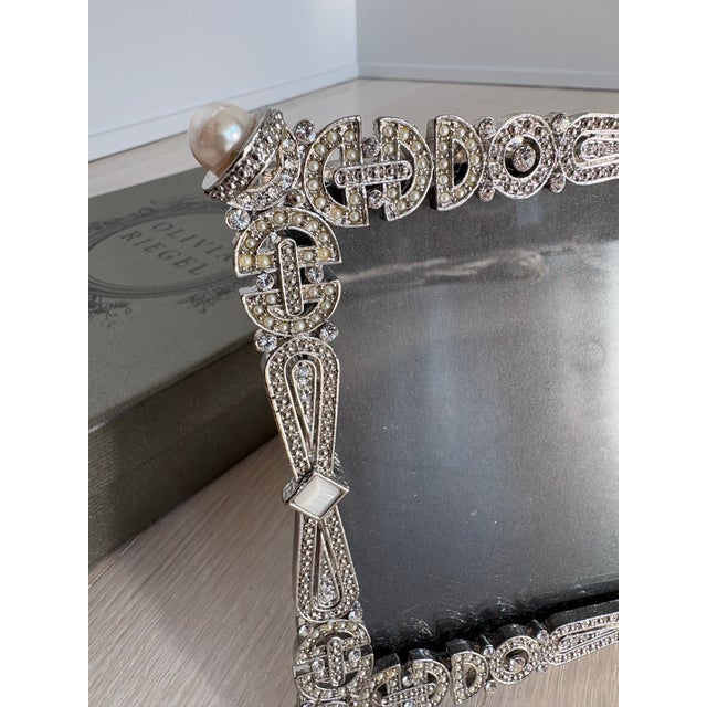 Beautiful in excellent condition. In original box. Fits a 4" x 6" picture.