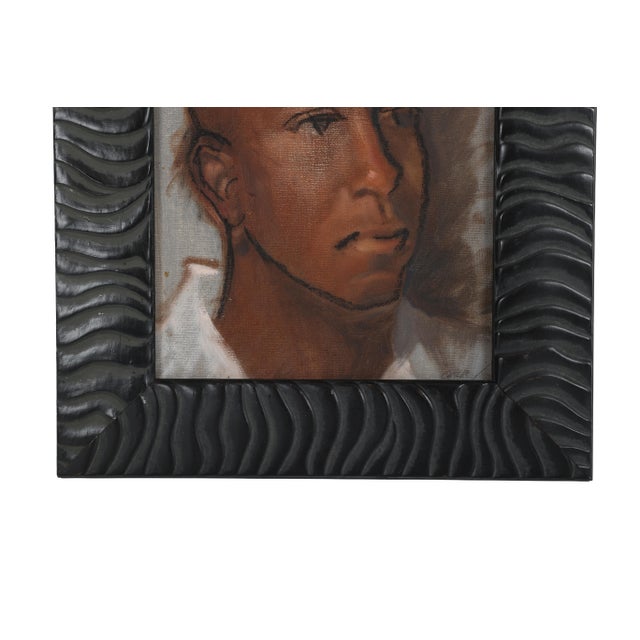 2010s Portrait of a Man - Original Signed Artwork For Sale - Image 5 of 8