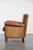 Vintage Brown Sheepskin Armchair For Sale - Image 5 of 13