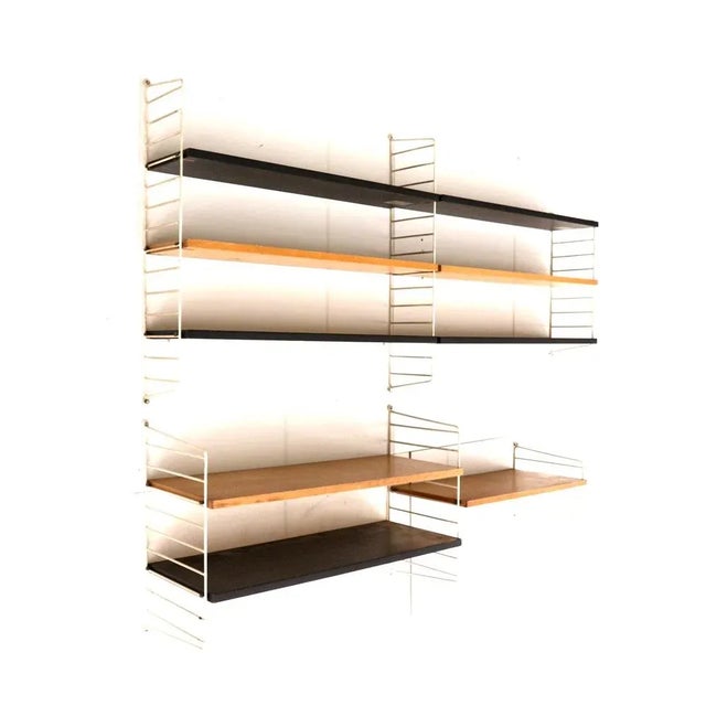 Vintage Wall System by Nisse Strinning for String AB, Sweden, 1960s For Sale - Image 4 of 10