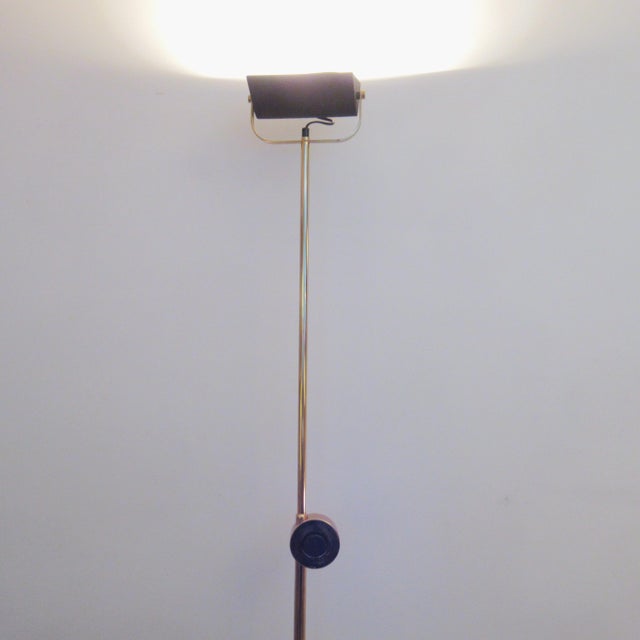 Brass Floor Lamp from Fratelli Martini, 1980s For Sale - Image 4 of 11