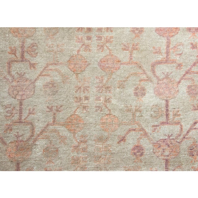 Textile Early 20th Century Central Asian Khotan Rug For Sale - Image 7 of 15