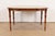 Mid-Century Modern Baker Furniture Style Mid-Century Hollywood Regency Faux Bamboo Carved Walnut Extension Dining Table, Circa 1970s For Sale - Image 3 of 13