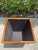 Wood Vintage Bamboo & Wood Square Cachepot / Planter Stand – British Colonial Palm Beach Style For Sale - Image 7 of 11