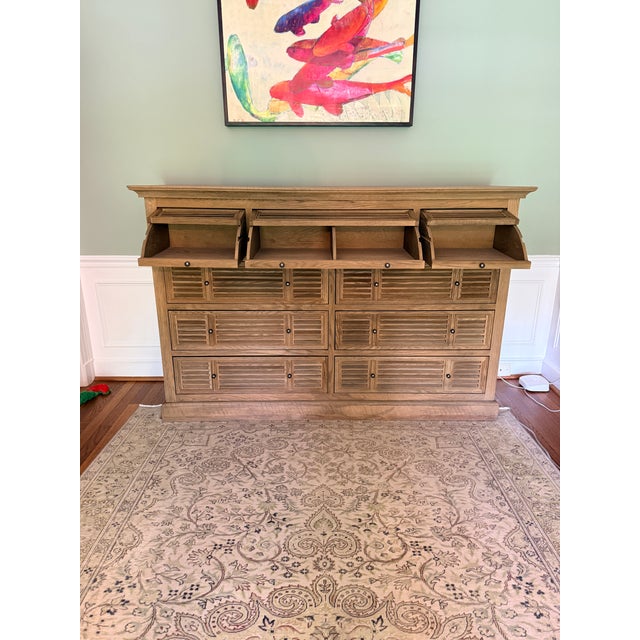 2000 - 2009 Oversized Restoration Hardware Shutter Dresser For Sale - Image 5 of 7