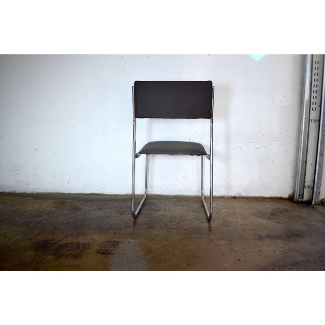 Metal Space Age Chrome Desk Chair, Germany, 1970s For Sale - Image 7 of 11