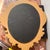 Beige Vintage French Rococo Style Oval Mirror Wall Mirror For Sale - Image 8 of 11