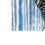 A gorgeous painting of a zebra in blue and black. This piece features the outline of a zebra in black, painted on a blue...