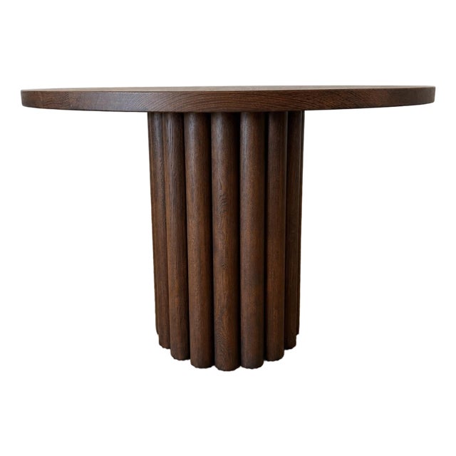 Lavene Dining Table in Oak Kona Finish 42" For Sale