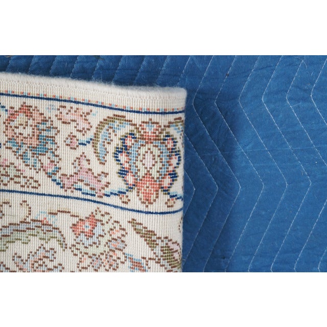 Karastan 100% Wool Oriental Floral Palmette Animal 738 Area Rug Mat 2' X 4" For Sale - Image 12 of 12