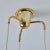 Mauri Almari 1960s Opaline Glass and Brass Chandelier Attributed to Mauri Almari for Idman For Sale - Image 4 of 13