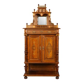 Wilhelminian Side Cabinet or Buffet Shelf, 1910s For Sale