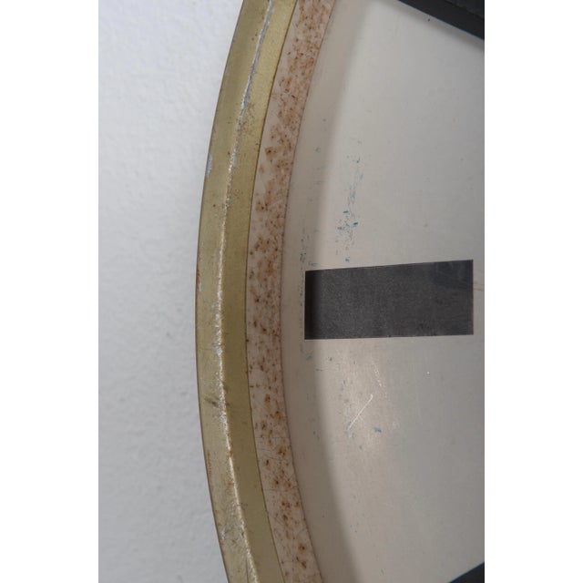 1960s Large Vintage Industrial Factory or Station Clock from Telefonbau Und Normalzeit, 1960s For Sale - Image 5 of 7